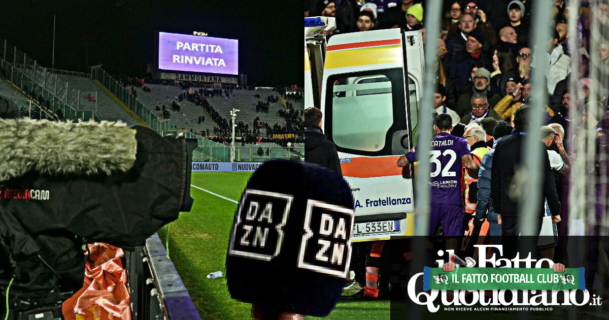 Bove, il malore e l’inadeguatezza di Dazn: nel momento più drammatico la Serie A rimane al buio