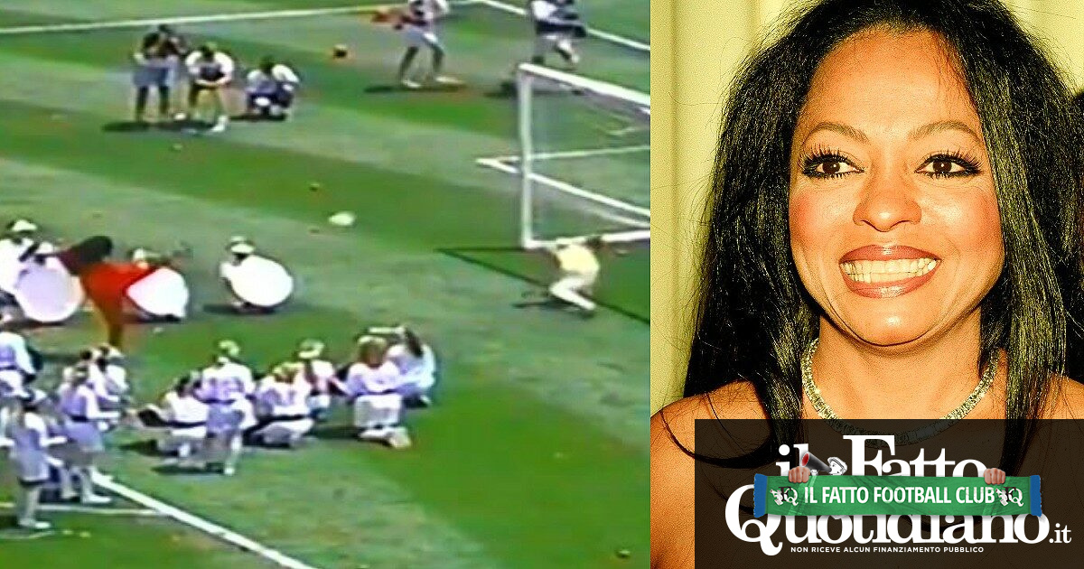 Ti ricordi… La figuraccia della cantante Diana Ross che sbaglia il calcio di rigore durante la cerimonia d’apertura di Usa ’94